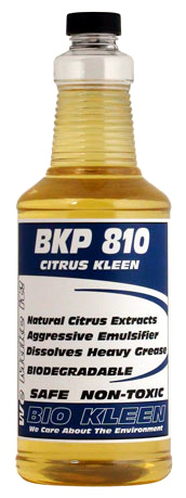 BKP 810 - Citrus Cleaner Degreaser citrus cleaner degreaser, citrus cleaner, citrus degreaser, commercial degreaser, heavy duty degreaser
