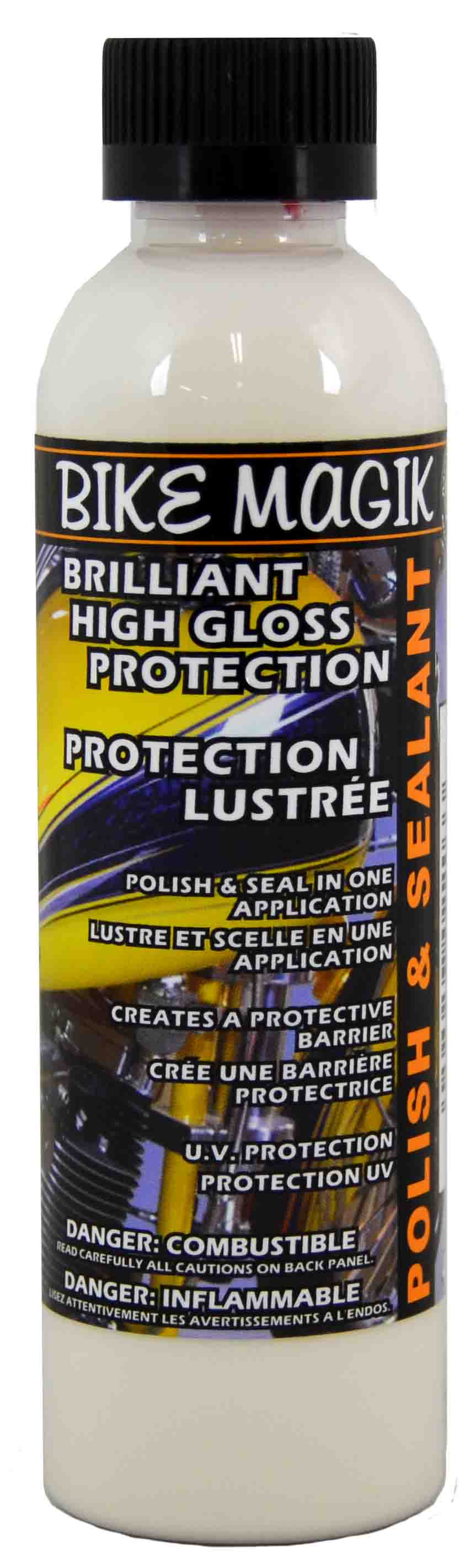 Bike Magik Polish & Sealant - Motorcycle Polish motorcycle polish, motorcycle wax, motorcycle polishing, bike polish, bike wax, motorcycle detail polish, motorcycle detail wax