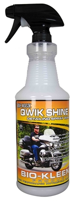 Bike Magik Qwik Shine Waterless Motorcycle Wash, Waterless Bike Wash, Motorcycle Detailing Spray