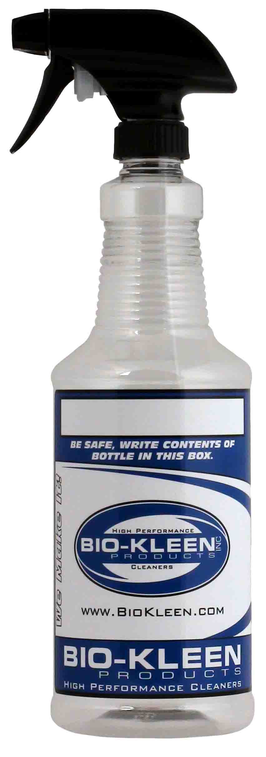 Empty Spray Bottle - Clear Plastic Bottle