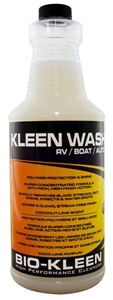 Kleen Wash vehicle cleaning, soap, biodegradable, polymer, protection, shine