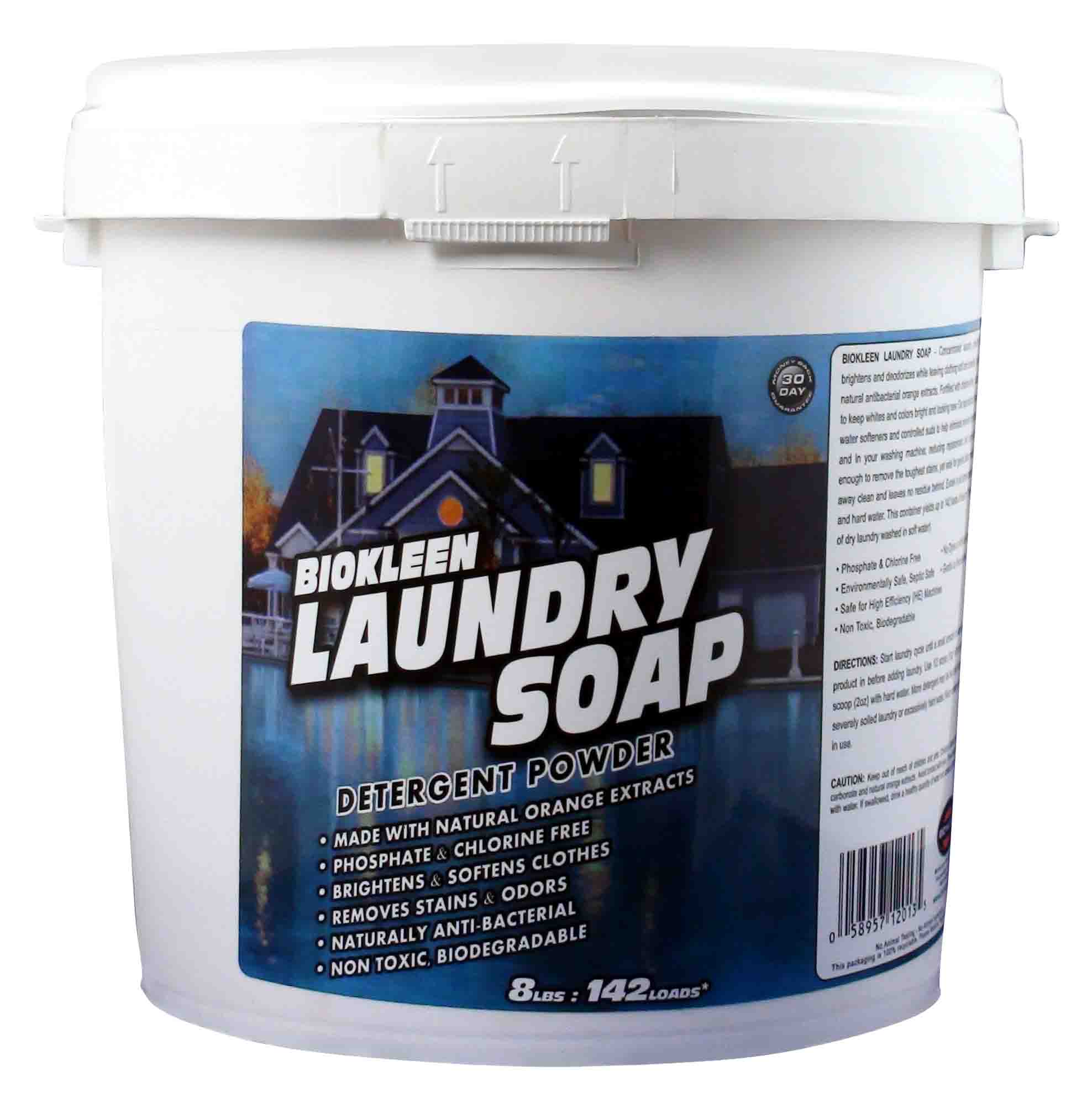 BIOKLEEN Laundry Soap Powdered Laundry Detergent H12012