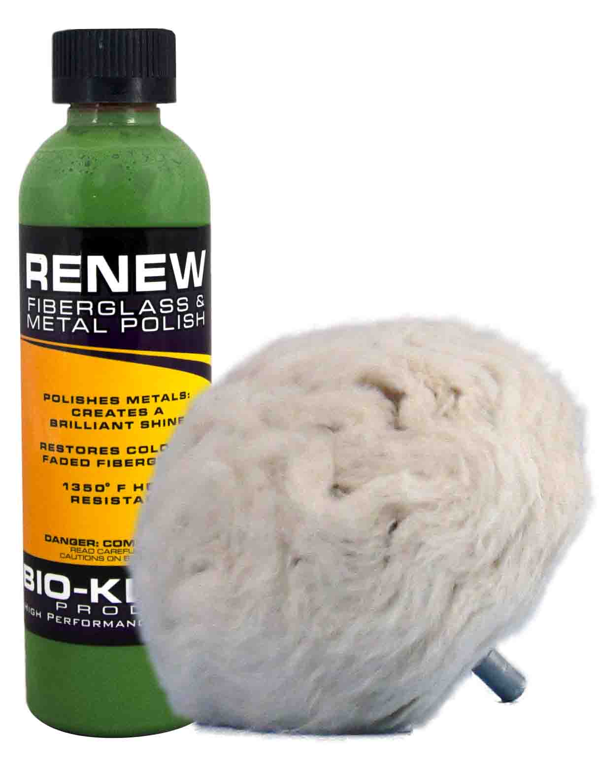Metal Polishing Kit polishing metals, metal polish, bio-kleen renew, running board cleaners, brass cleaner, diamond plate cleaner, diamond plate polish, brass polish, aluminum polish, polishing ball, detail polishing ball