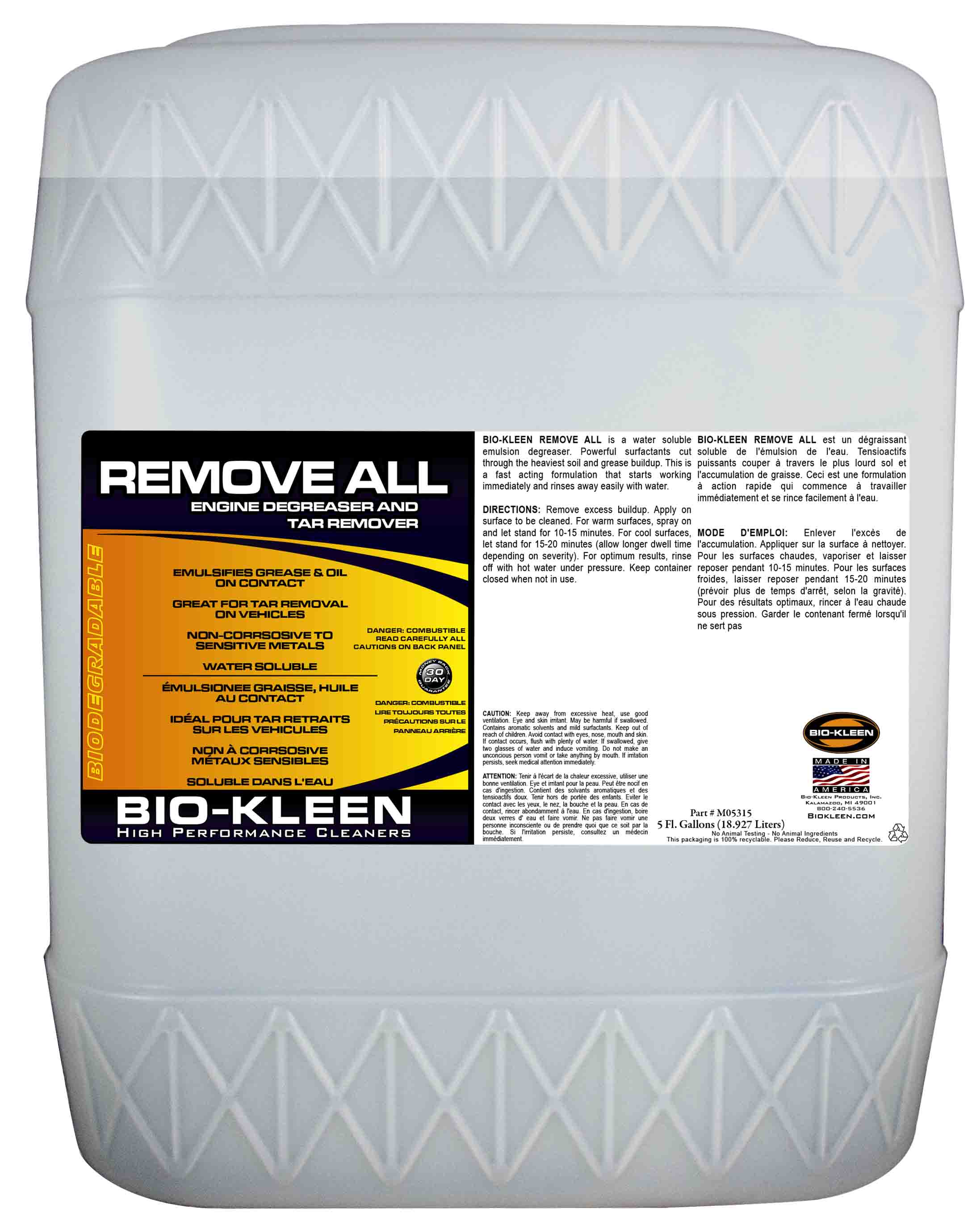 Engine Degreasing - Degreasing an Engine - Bio-Kleen Remove All
