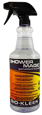 Shower Magic - Clinging Bathroom Cleaner shower cleaner, toilet cleaner, sink cleaner, tile cleaner, bathroom cleaner, wintergreen, clinging spray, 