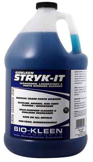 Stryk-It - Parts Cleaner parts cleaner, alkaline cleaner, parts wash, laboratory cleaner, janitorial cleaner, commercial cleaner, commerical metal cleaner
