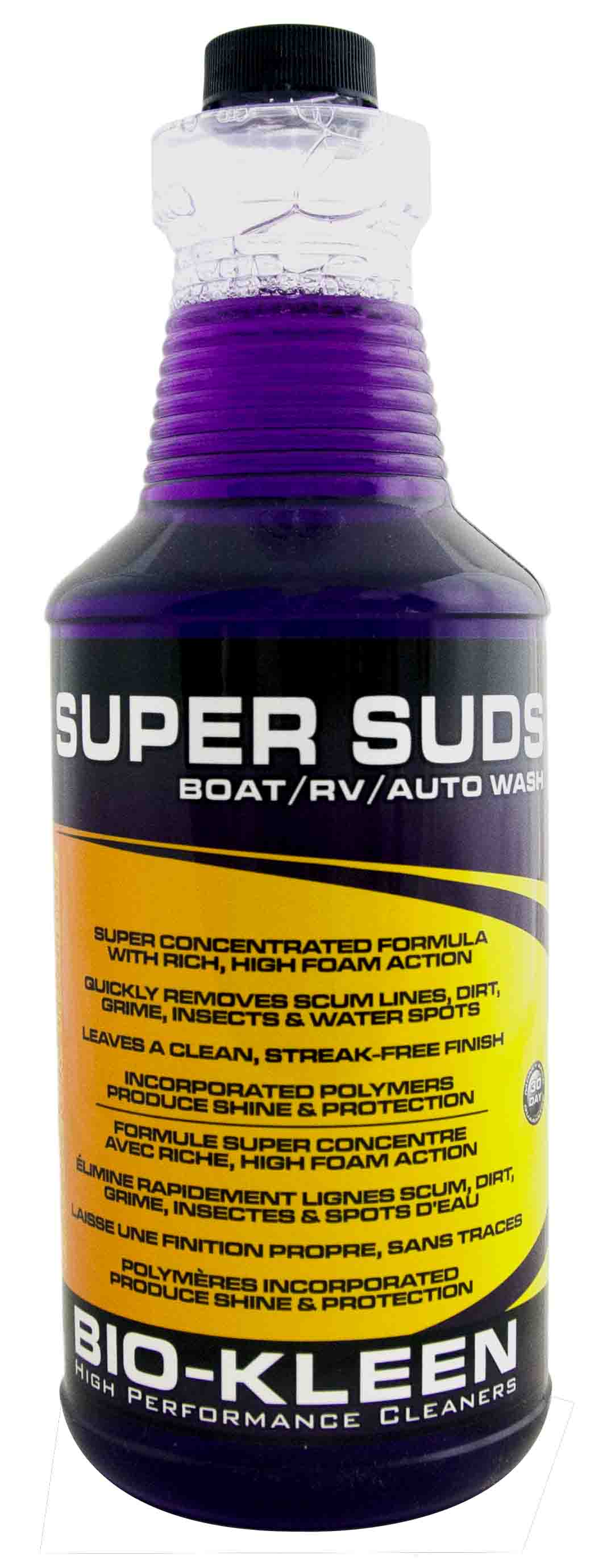 Super Suds - Boat RV Wash Boat Wash, RV Wash, Liquid Wash, Bio-Kleen Super Suds, bio-degradable boat wash, eco friendly boat wash, eco friendly boat soap, biodegradable boat soap, eco friendly boat cleaner, biodegradable boat cleaner, biodegradable rv wash, eco friendly rv soap, eco friendly rv wash, biodegradable car wash, biodegradable auto soap, auto soap, high performance boat wash, high performance rv wash, high performance auto wash, biodegradable liquid rv wash, car wash, boat wash